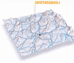 3d view of Spīn Tangai Kili