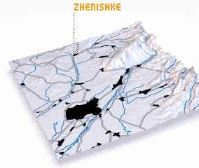 3d view of Zhenishke