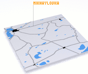 3d view of Mikhaylovka