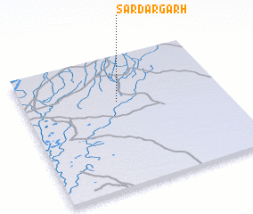 3d view of Sardārgarh