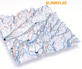 3d view of Alʼma-Bulak