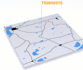 3d view of Trudovoye