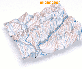 3d view of Āhangarān