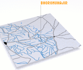 3d view of Bhoro Muhājir