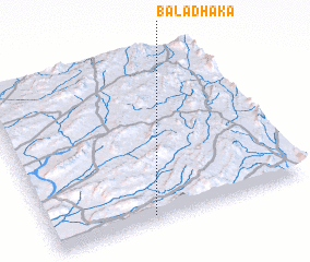 3d view of Bāla Dhāka