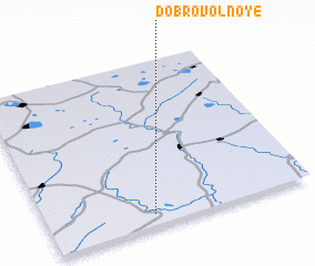 3d view of Dobrovol\