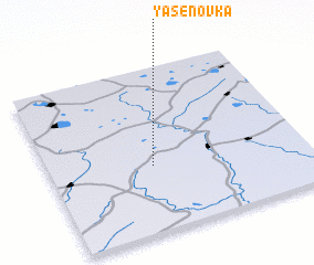 3d view of Yasenovka