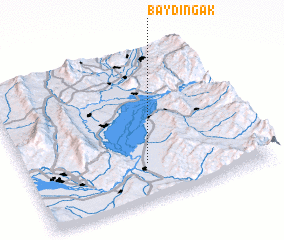 3d view of Bāydīn Gak