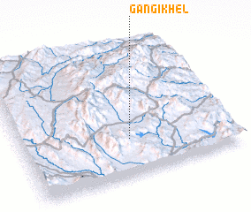 3d view of Gangi Khel