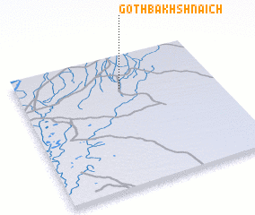 3d view of Goth Bakhsh Nāich