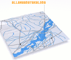 3d view of Allāhwaraya Kalora