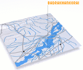 3d view of Badra Khān Korai