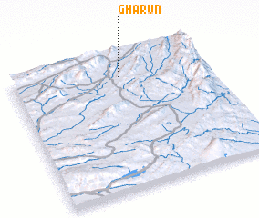 3d view of Gharūn