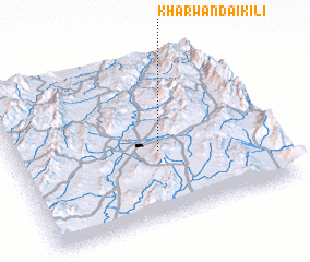 3d view of Kharwāndai Kili