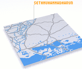 3d view of Seth Muhammad Hārūn