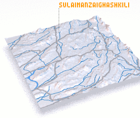 3d view of Sulaimānzai Ghash Kili