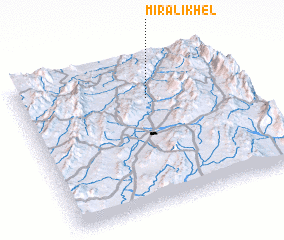 3d view of Mīr Ali Khel