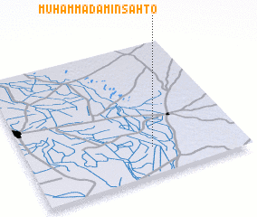 3d view of Muhammad Amīn Sahto