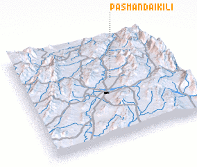 3d view of Pasmandai Kili