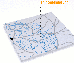 3d view of Sāīndād Banglāni