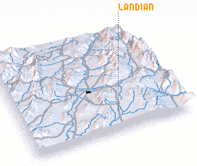 3d view of Landiān