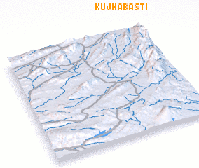 3d view of Kujha Basti