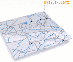 3d view of Kyzylzhuldyz