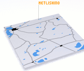 3d view of Metlishino