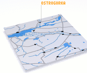 3d view of Ostrogorka
