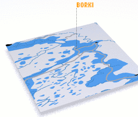 3d view of Borki