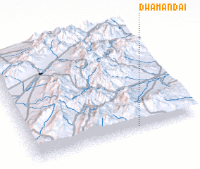 3d view of Dwā Mandai