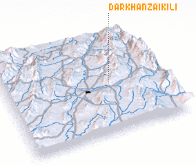 3d view of Darkhānzai Kili