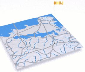 3d view of Bhuj