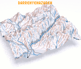 3d view of Darreh-ye Hazāreh