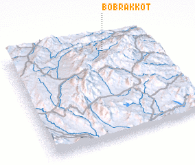 3d view of Bobrak Kot