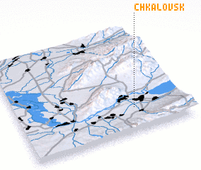 3d view of Chkalovsk