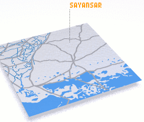 3d view of Sāyānsar