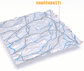 3d view of Kharra Basti