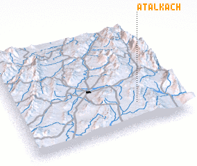 3d view of Atal Kach