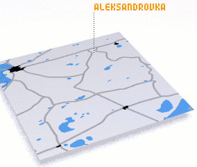 3d view of Aleksandrovka