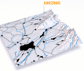 3d view of Karzhanʼ