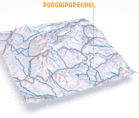 3d view of Pungai Pare Khel