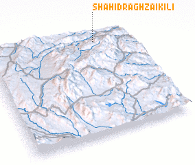 3d view of Shahīd Raghzai Kili