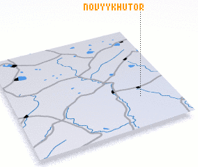 3d view of Novyy Khutor