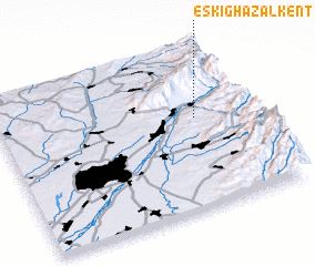 3d view of Eski Ghazalkent