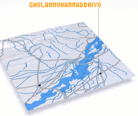 3d view of Ghulām Muhammad Bhiyo