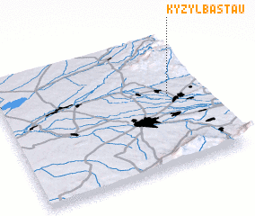 3d view of Kyzylbastau