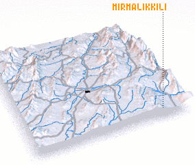 3d view of Mīr Malik Kili