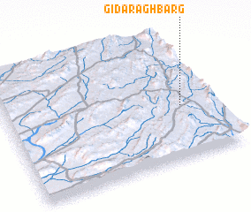 3d view of Gidar Aghbarg