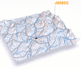 3d view of Jān Beg